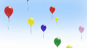 Rise up balloons rising